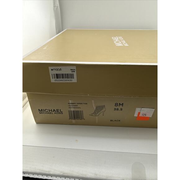 Michael Kors Sherry Women's 8M Open Toe Leather Studded Gladiator Sandals NWB - Picture 13 of 14